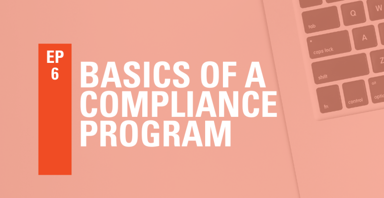 Episode 6: Basics of a Compliance Program